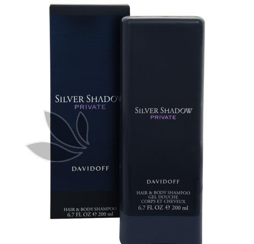 Davidoff Silver Shadow Private - sprchový gel 200 ml, Davidoff, Silver, Shadow, Private, sprchový, gel, 200, ml