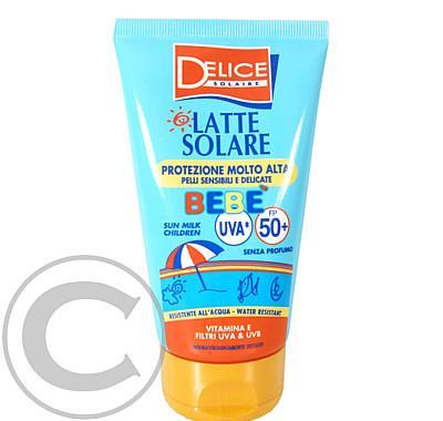 Delice Latte Solare Bebe mléko opalovací-děti F50  100ml, Delice, Latte, Solare, Bebe, mléko, opalovací-děti, F50, 100ml