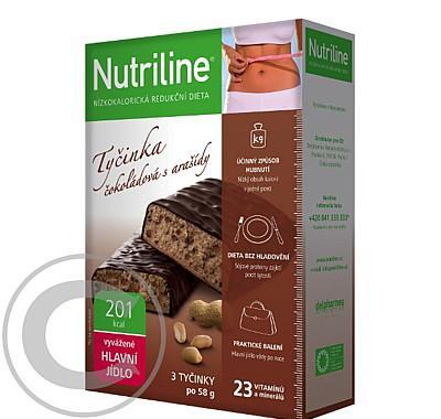 Delpharmea Nutriline Tyčinka čokoládová 3x58g, Delpharmea, Nutriline, Tyčinka, čokoládová, 3x58g