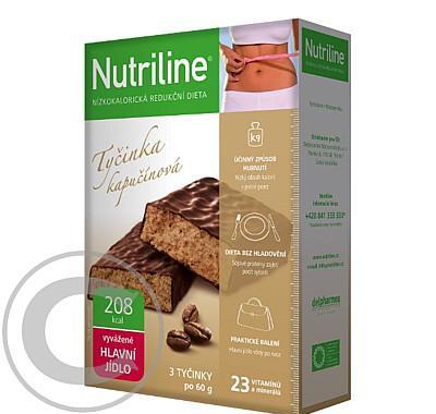 Delpharmea Nutriline Tyčinka kapučínová 3x60g, Delpharmea, Nutriline, Tyčinka, kapučínová, 3x60g