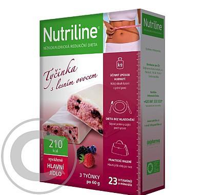 Delpharmea Nutriline Tyčinka s lesním ovocem 3x60g, Delpharmea, Nutriline, Tyčinka, lesním, ovocem, 3x60g