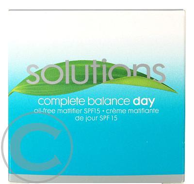 Denní matující krém SPF 15 Solutions Complete Balance (Oil-Free Mattifier Day Cream) 50 ml