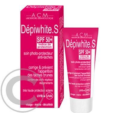 DÉPIWHITE S ochranný krém SPF50  50ml, DÉPIWHITE, S, ochranný, krém, SPF50, 50ml