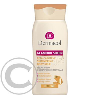 Dermacol Glamour Sheen beta-karoten body mléko bronze 200m