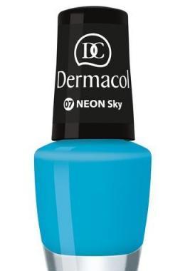 DERMACOL Neon Polish 5 ml 07 Sky, DERMACOL, Neon, Polish, 5, ml, 07, Sky