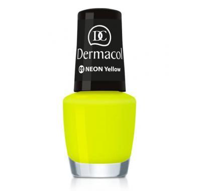 DERMACOL neonový lak na nehty 5 ml, DERMACOL, neonový, lak, nehty, 5, ml