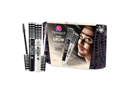 Dermacol Rapid Grow 7948  16ml 8ml Rapid Grow Lash Mascara   8ml Night Grow Lash Serum   Bag, Dermacol, Rapid, Grow, 7948, 16ml, 8ml, Rapid, Grow, Lash, Mascara, , 8ml, Night, Grow, Lash, Serum, , Bag