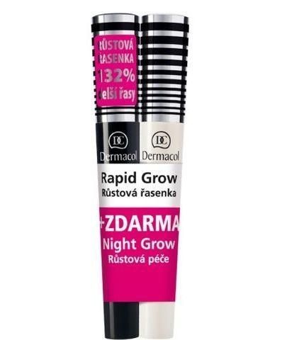 Dermacol Rapid Grow Lash Mascara   Night Grow Lash Serum 16 ml