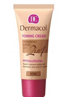 DERMACOL Toning Cream 2in1 30 ml Všechny typy pleti ecru, DERMACOL, Toning, Cream, 2in1, 30, ml, Všechny, typy, pleti, ecru