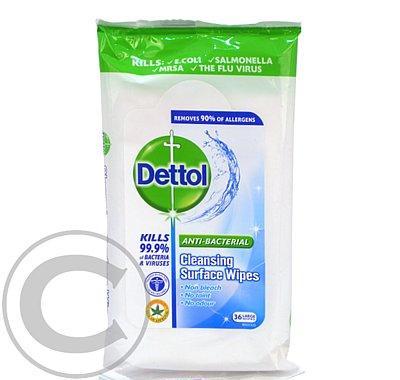 Dettol ubrousky na povrchy 36ks, Dettol, ubrousky, povrchy, 36ks