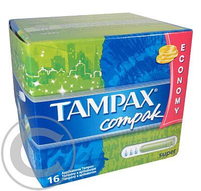 DH tampóny Tampax Compak Economy Super 16 ks, DH, tampóny, Tampax, Compak, Economy, Super, 16, ks