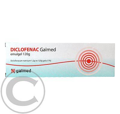 DICLOFENAC GALMED EMULGEL  1X120GM Gel, DICLOFENAC, GALMED, EMULGEL, 1X120GM, Gel