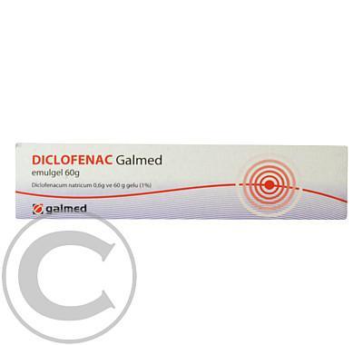 DICLOFENAC GALMED EMULGEL  1X60GM Gel, DICLOFENAC, GALMED, EMULGEL, 1X60GM, Gel