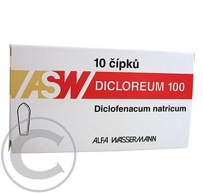 DICLOREUM 100  10X100MG Čípek, DICLOREUM, 100, 10X100MG, Čípek