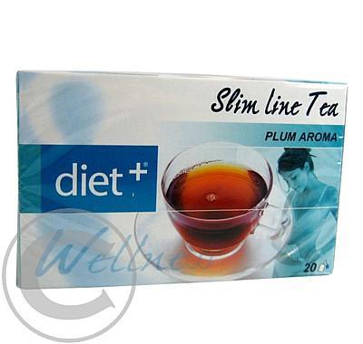 Diet  Tea Slim Line Plum Aroma 20 x 2 g, Diet, Tea, Slim, Line, Plum, Aroma, 20, x, 2, g