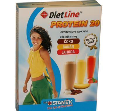 DietLine Protein 20 Koktejl MIX, DietLine, Protein, 20, Koktejl, MIX