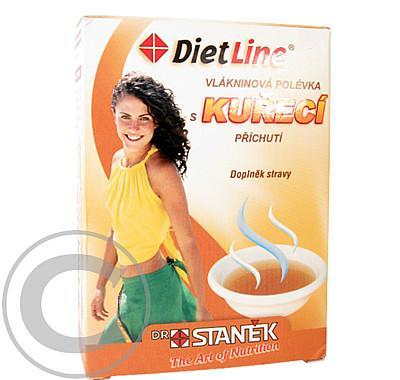 DietLine Vlákninová polévka s kuřecí příchutí v prášku, DietLine, Vlákninová, polévka, kuřecí, příchutí, prášku