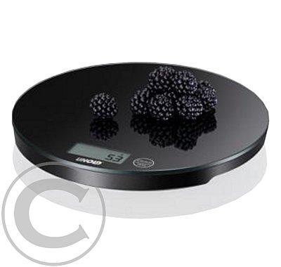Digitální kuchyňská skleněná váha do 5kg UNOLD 78905 Disc černá