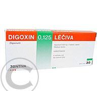 DIGOXIN 0,125 LÉČIVA  30X0.125MG Tablety