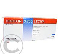 DIGOXIN 0,250 LÉČIVA  30X0.25MG Tablety