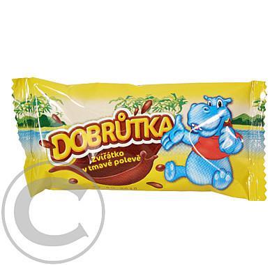 Dobrůtka - zvířátko v tmavé polevě 50g, Dobrůtka, zvířátko, tmavé, polevě, 50g