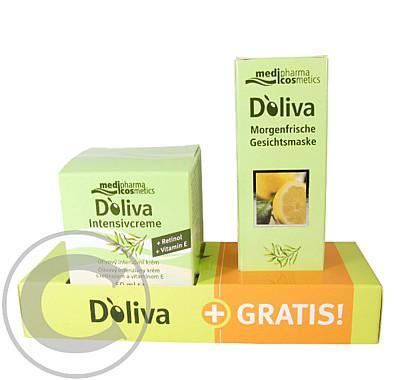 Doliva olivový intenzivní krém 50ml   rozjasňující čistíci pleťová maska 30ml GRATIS, Doliva, olivový, intenzivní, krém, 50ml, , rozjasňující, čistíci, pleťová, maska, 30ml, GRATIS