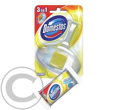 DOMESTOS wc blok citrus, 40g klec, DOMESTOS, wc, blok, citrus, 40g, klec