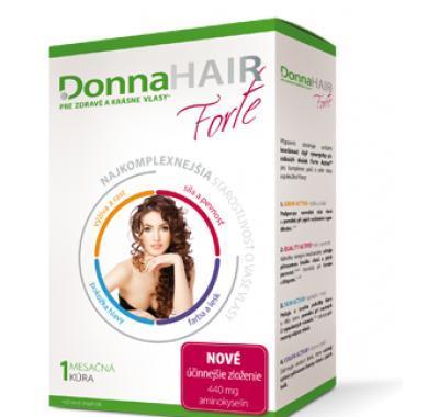 Donna Hair Forte 1měsíční kúra 30 tobolek, Donna, Hair, Forte, 1měsíční, kúra, 30, tobolek