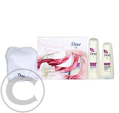 Dove colour kazeta s turbanem (šampon, kondicioner, turban)