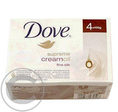 DOVE mýdlo 4x100g s přírodními oleji