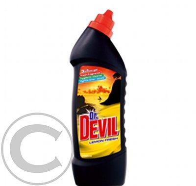 DR DEVIL tekutý čistič na wc 750ml lemon, DR, DEVIL, tekutý, čistič, wc, 750ml, lemon