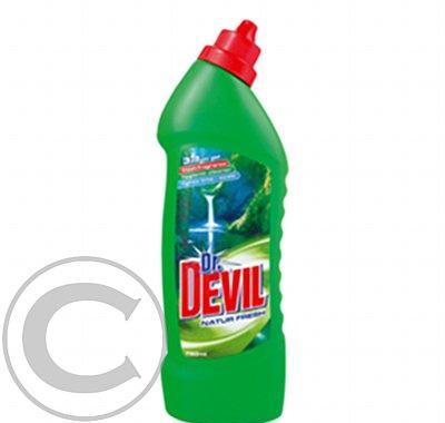 DR DEVIL tekutý čistič na wc 750ml natur fresh