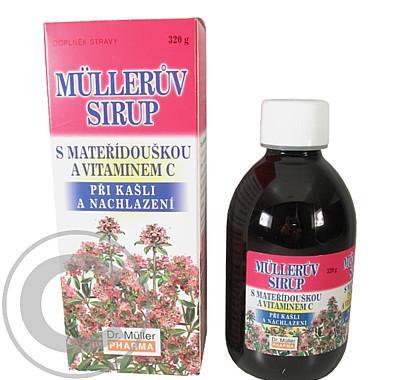 DR.MULLER Mullerův sirup mateřídouš   vitamin C320g