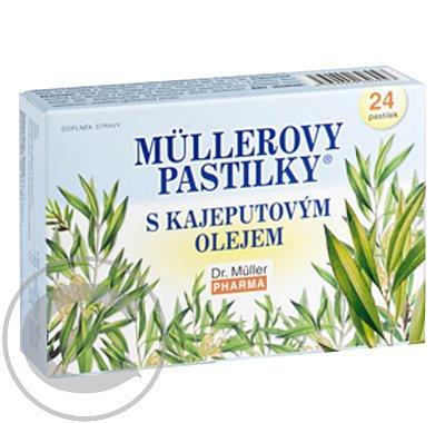 DR.MULLER Pastilky kajeputový olej 24ks, DR.MULLER, Pastilky, kajeputový, olej, 24ks