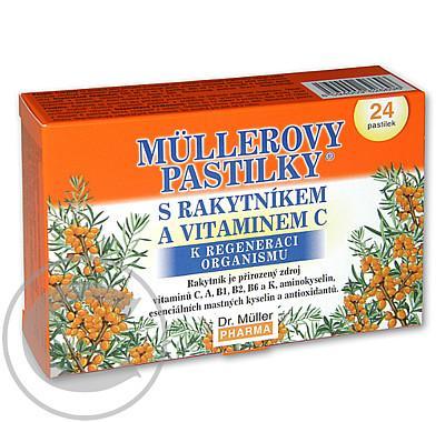 DR.MULLER pastilky rakytnik   vit.C 24ks, DR.MULLER, pastilky, rakytnik, , vit.C, 24ks