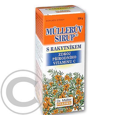 DR.MULLER sirup s rakytnikem 320g, DR.MULLER, sirup, rakytnikem, 320g