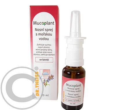 Dr.Theiss Mucoplant nosní sprej s mořskou vodou 20 ml, Dr.Theiss, Mucoplant, nosní, sprej, mořskou, vodou, 20, ml