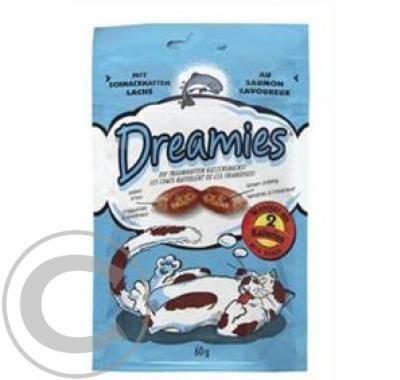 Dreamies kočka pochoutka s lososem 60 g, Dreamies, kočka, pochoutka, lososem, 60, g