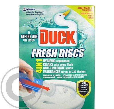 DUCK FRESH discs čistič WC 36ml alpská svěžest