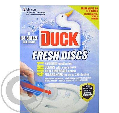 DUCK FRESH discs čistič WC 36ml ledový vítr, DUCK, FRESH, discs, čistič, WC, 36ml, ledový, vítr