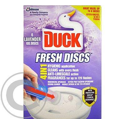 DUCK FRESH discs čistič WC 36ml levandule