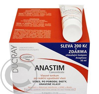 DUCRAY Anastim concentrat 8x7.5ml Anaphase shampon 50ml, DUCRAY, Anastim, concentrat, 8x7.5ml, Anaphase, shampon, 50ml