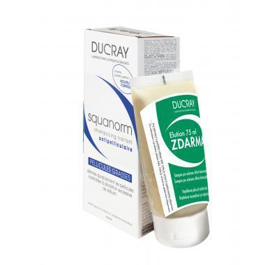 DUCRAY Squanorm mastné lupy 200 ml   Elution 75 ml, DUCRAY, Squanorm, mastné, lupy, 200, ml, , Elution, 75, ml