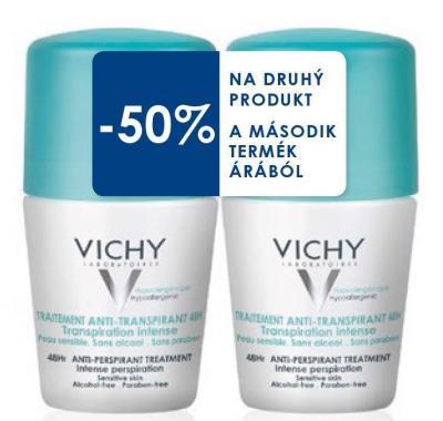 Duopack Vichy Anti-traitment 48h roll-on (intenzivní pocení) 2 x 50 ml