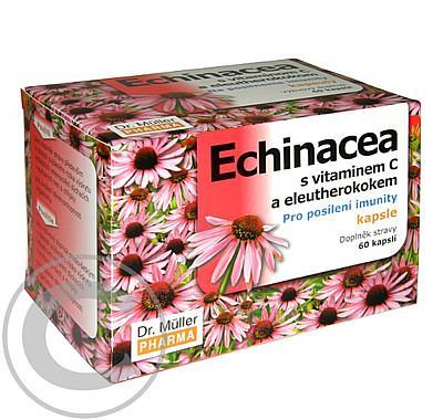 Echinacea kapsle s vitamínem C cps.60 (Dr.Müller), Echinacea, kapsle, vitamínem, C, cps.60, Dr.Müller,