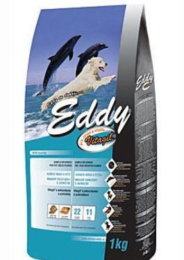 EDDY Adult All Breed kuřecí polštářky s jehněčím 1kg, EDDY, Adult, All, Breed, kuřecí, polštářky, jehněčím, 1kg