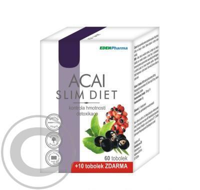 Edenpharma Acai slim diet cps.60 10 zdarma