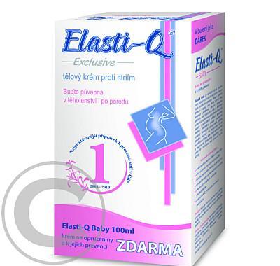 Elasti-Q Exclusive 150ml Baby 100ml Zdarma (limitovaná edice), Elasti-Q, Exclusive, 150ml, Baby, 100ml, Zdarma, limitovaná, edice,