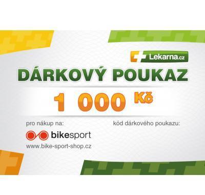 Elektronický dárkový poukaz e-shopu Bike-sport-shop.cz v hodnotě 1000 Kč
