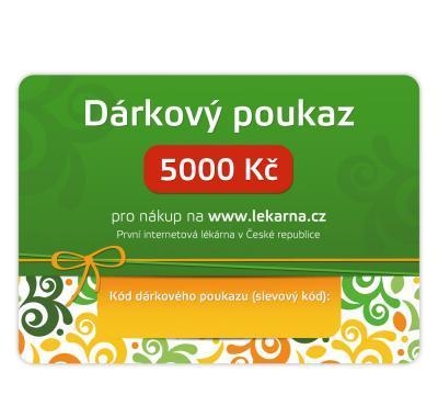 Elektronický dárkový poukaz v hodnotě 5000 Kč, Elektronický, dárkový, poukaz, hodnotě, 5000, Kč